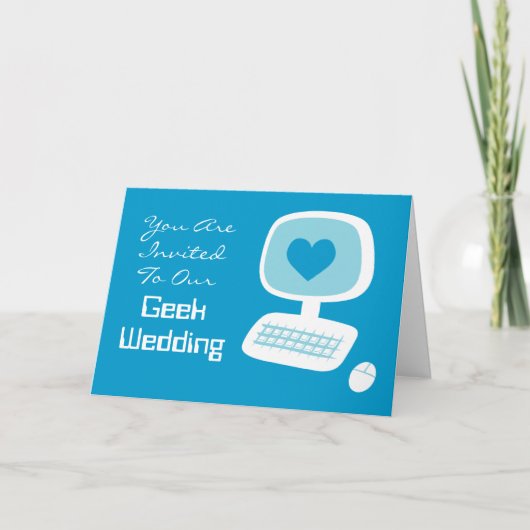 Geek Wedding Invitations (Voorkant)