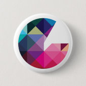 Geeked Logo Badge Ronde Button 5,7 Cm (Voorkant)