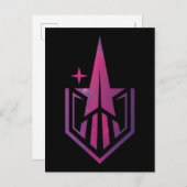 Geekerella Starfield Logo Briefkaart (Voorkant / Achterkant)