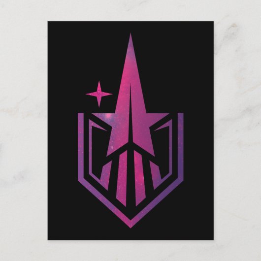 Geekerella Starfield Logo Briefkaart (Voorkant)