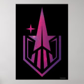 Geekerella Starfield Logo Poster (Voorkant)