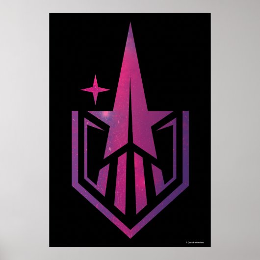 Geekerella Starfield Logo Poster (Voorkant)