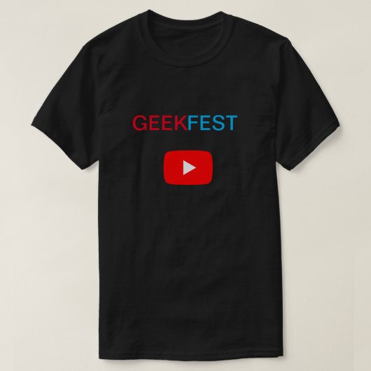 Geekfest SHIRT! T-shirt (Design voorkant)