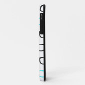 geekglazen blauw Case-Mate iPhone case (Achterkant/links)