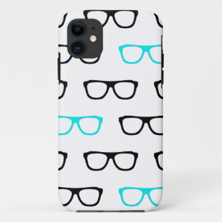 geekglazen blauw Case-Mate iPhone case