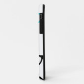 geekglazen blauwe geek Case-Mate iPhone case (Achterkant/links)