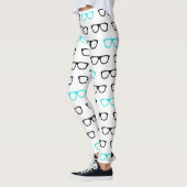 geekglazen blauwe geek leggings (Links)