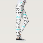 geekglazen blauwe geek leggings (Rechts)