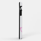 geekglazen roze geek Case-Mate iPhone case (Achterkant/rechts)