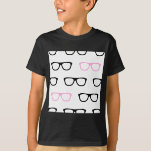 geekglazen roze geek t-shirt