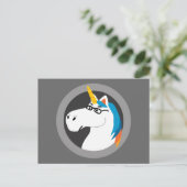 Geekicorn Briefkaart (Staand voorkant)