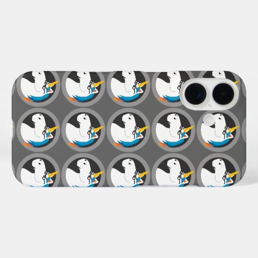 Geekicorn iPhone Case (Achterkant (horizontaal))