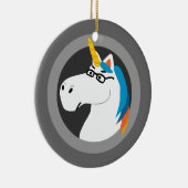 Geekicorn Keramisch Ornament (Rechts)
