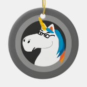 Geekicorn Keramisch Ornament (Voorkant)