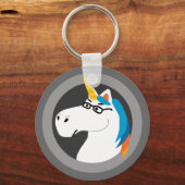 Geekicorn Sleutelhanger (Voorkant)