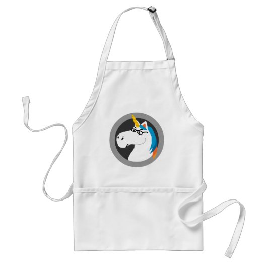 Geekicorn Standaard Schort (Voorkant)