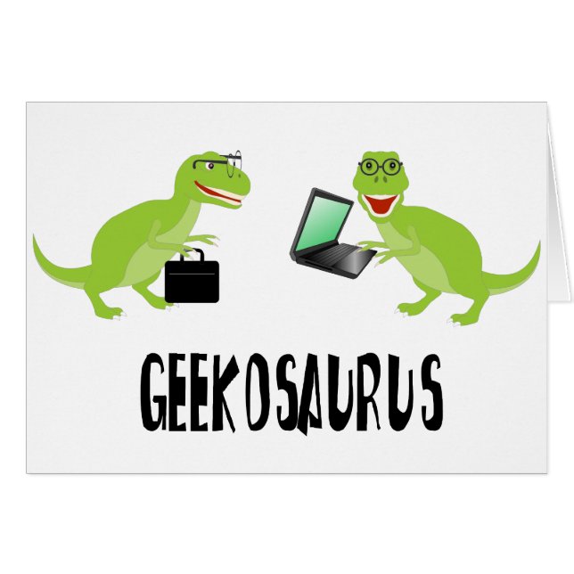 geekosaurus (Voorkant Horizontaal)