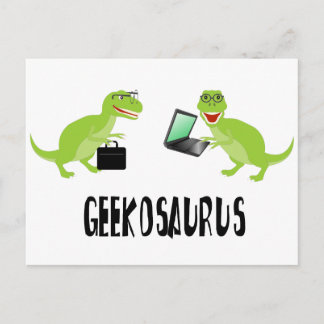 geekosaurus briefkaart