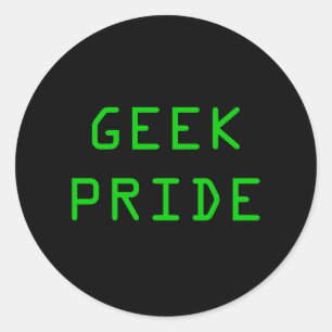 GEEKPRIJS RONDE STICKER