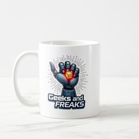 Geeks and freaks, gaming, geek koffiemok (Links)
