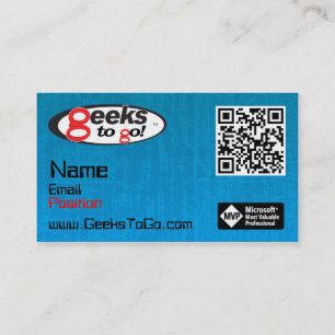 Geeks Card MVP Blair QR Visitekaartje