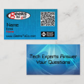 Geeks Card MVP Rich Visitekaartje (Voorkant / Achterkant)