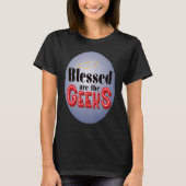 Geeks Christelijk Nerd Pun T-shirt (Voorkant)