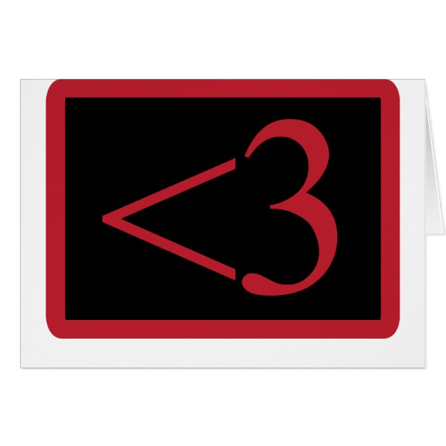 Geek's hart (Voorkant Horizontaal)