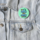 Geeks Inherit Earth Ronde Button 5,7 Cm (In situ)