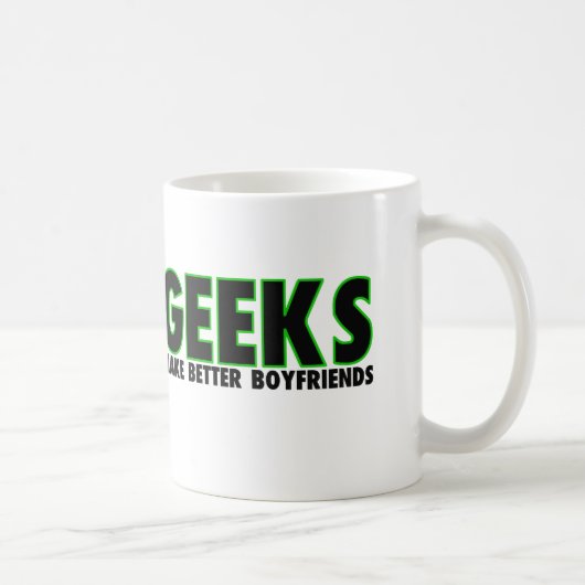 Geeks maakt betere Boyvriendenkoffie Mok (Rechts)