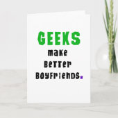 Geeks maakt Betere Vrienden Kaart (Voorkant)