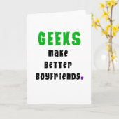 Geeks maakt Betere Vrienden Kaart (Gele Bloem)
