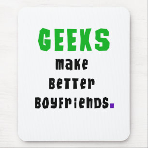 Geeks maken betere vrienden muismat
