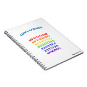 Geek's Rainbow Notitieboek (Rechterzijde)