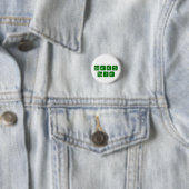 Geeks Regel Periodieke Tabelslogan Ronde Button 3,2 Cm (In situ)
