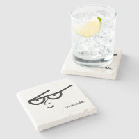 "Geeks Rule" grappig uitziend gezicht met Eyeglass