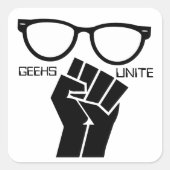 Geeks verenigen zich! Stickers (Voorkant)