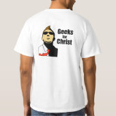 Geeks voor Christus T-shirt (Achterkant)