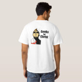 Geeks voor Christus T-shirt (Achterkant volledig)