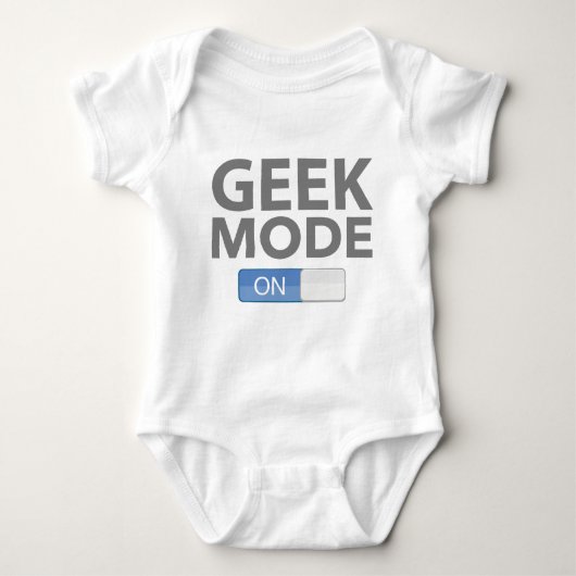 Geeksmodus ingeschakeld romper (Voorkant)
