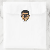 GeekWare! Lockergnome-Sticker Ronde Sticker (Tas)
