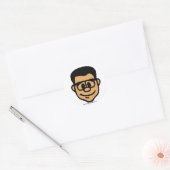 GeekWare! Lockergnome-Sticker Ronde Sticker (Envelop)