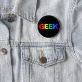 Geeky and Queer as. Ronde Button 5,7 Cm (In situ)