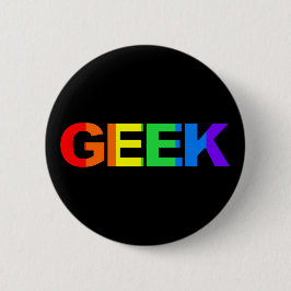 Geeky and Queer as. Ronde Button 5,7 Cm