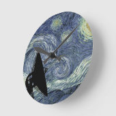 Geeky Astronomy Clock Ronde Klok (Hoek)
