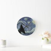 Geeky Astronomy Clock Ronde Klok (Huis)
