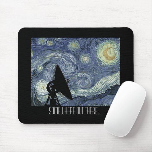 Geeky Astronomy Mousepad Muismat (Met muis)