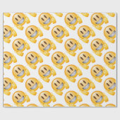 Geeky Braces Emoji Cadeaupapier (Vlak)