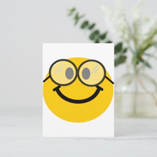 Geeky Briefkaart (Staand voorkant)