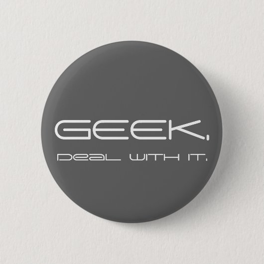 Geeky Button (Voorkant)